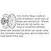 Coyote Wheel Accessories 106-7810 Hub Centric Ring, Set of 4 (106mm OD to 78.00mm ID)