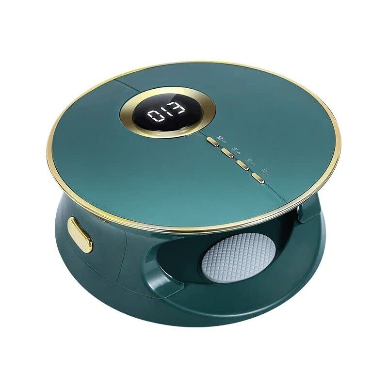 zalati Nail Lamp 168W LED UV Light Curing Lamp with 4 Timers Quick Dryer for Nail Art Care Tool - 168W, Green