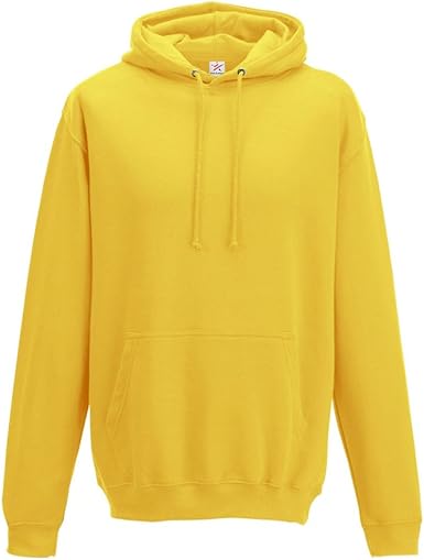 yellow pullover sweatshirt