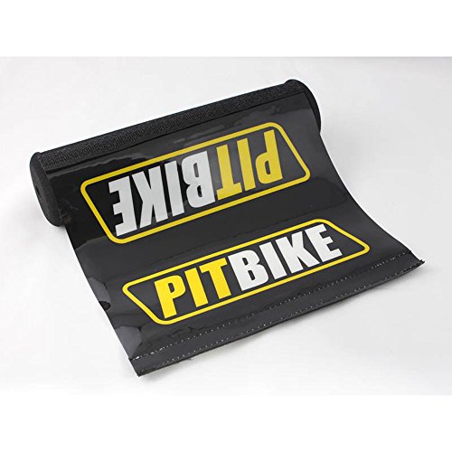 Short Black Pit Bike Soft Buffer Thick Dense Foam Crossbar Handlebar Protection Pads for ATVs Motorbikes Bicycles (7.87in Long)