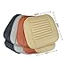 Emazon® PU Leather Bamboo Charcoal Breathable Seat Cushion Cover Pad Mat for Auto Car Office Chair Beige (B)