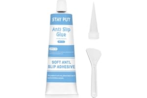 TBTFW Anti Slip Sock Fabric 1.7oz, Fabric Paint for Non-Slip Socks, Suitable for Socks, Foot Mats, and Blankets to Prevent Sl