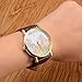HACBIWA Global Fashion Unisex Men Women Lady Girls World Map Brown Leather Alloy Analog Quartz watches
