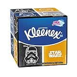 Kleenex Trusted Care Everyday Facial Tissues, Cube Box, 55 Tissues per Cube Box, 27 Packs