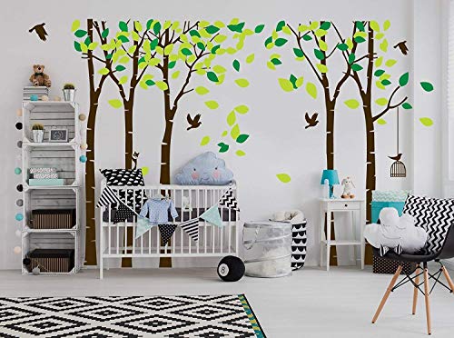 Giant-Jungle-Tree-Wall-Decal-Removable-Vinyl-Sticker-Mural-Art-Bedroom-Nursery-Baby-Kids-Rooms-Wall-Decor