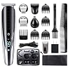 Hatteker Mens Hair Clipper Beard Trimmer Grooming kit Hair trimmer Mustache trimmer Body groomer Trimmer for Nose Ear…