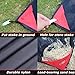 AlexBasic Outdoor Sand-Free Beach Blanket Mat 5x6ft Ground Cover Large Water/Heat Resistant Picnic Mat Quick-Dry Parachute Nylon Pocket Blanket for Travel Camping Hikingthumb 3