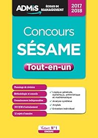 Concours SÉSAME - Tout-en-un - Concours 2017-2018