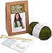 Lion Brand Yarn One & Done Kits 606-174 Olive You Knit Scarf