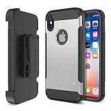 Trianium Duranium Holster Case Compatible with iPhone Xs & iPhone X Case (5.8