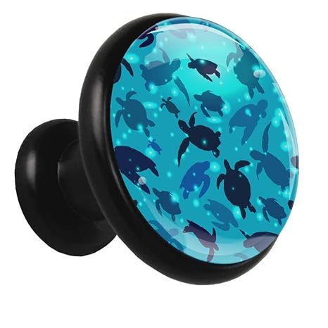 Schreibtischknöpfe Ozeanschildkröte Schrankknöpfe und Griffe