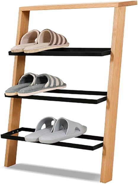 Amazon シューズラック 3層収納ラック 靴ラック木製手作り入り口靴オーガナイザー垂直靴ラック スペースを節約 シューズラック オンライン通販