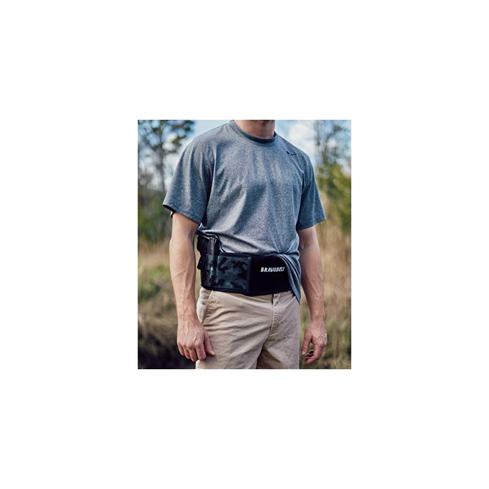 BRAVOBELT Belly Band Holster for Concealed Carry Athletic Flex FIT