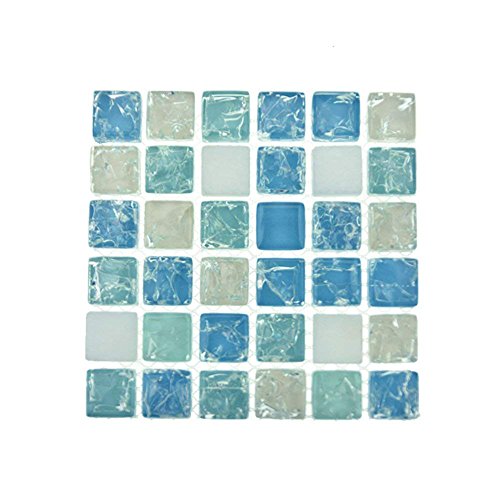 Aoile Pet Cooling MatÂ£Â¬Hamster Cooling Stone Mat Ice Pad Summer for Small Animal Rabbit Chinchilla Cool Bed House (Light Blue,M : 106.5cm, Suitable for Medium Sized Hamsters)