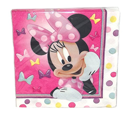 Minnie Mouse Bowtique Lunch Napkins, 16 Count