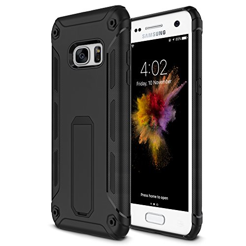 Galaxy s7 case, vabogu [heavy duty] soft tpu & hard…