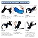 Plantar Fasciitis Night Splint by Comsoul-Foot Brace for Sleep Support-Relief from Foot Drop, AchillesTendonitis, Heel, Arch-Spiky Massage Ball for Relieve Plantar Fasciitis Pain -Soft Foam Lining