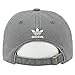 adidas Originals Women's Relaxed Adjustable Strapback Cap, Grey/Burgundy, One Size