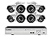 Lorex 16-Channel HD Analog DVR with 2TB HDD, 8 1080p Cameras with 130' Night Vision