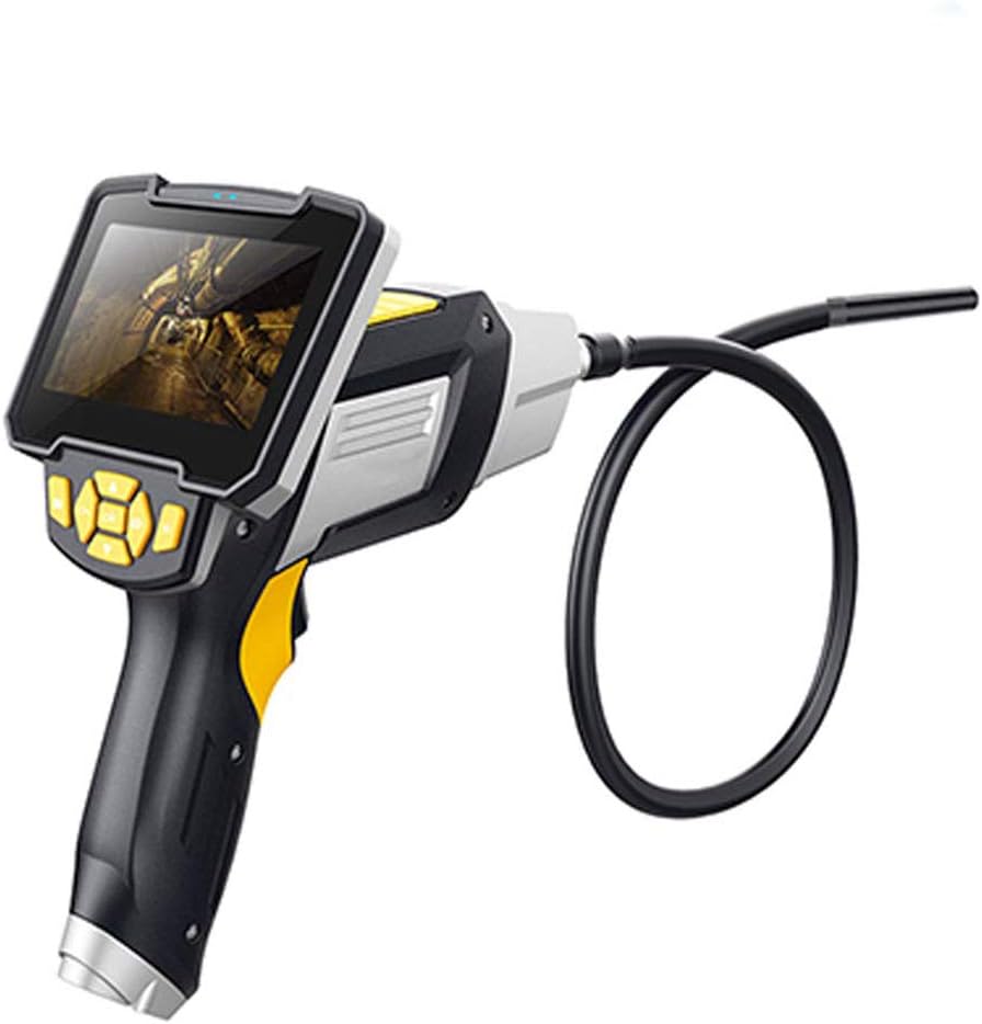 Handheld Borescope Digital Industrial Endoscope with IP67 Waterproof LCD Borescope Videoscope Inspection Camera