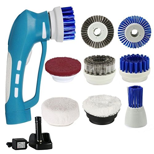 Scrubber,Power Cleaning Brush Cordless Power Handhold Electric Scrub