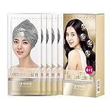 [DAENG GI MEO RI] 5 Pack Easy Self Magic Trick Steam Hair Pack, Natural Repair Rejuvenating Hair Heating Mask for Dry and Damaged Hair, Hair Conditioner & Treatment
