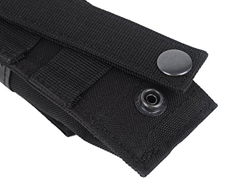 Molle Light Portable Tactical Open Top Mag Magazine Pouch Men's Tactical Bag Hunting Bag Black