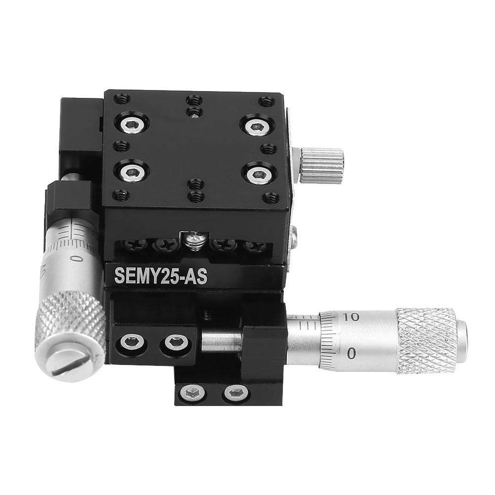 XY Micrometer Adjustable manual trimming platform Rotating platform
