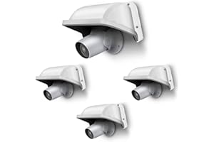 Universal Security Camera Sun Rain Cover Shield Cover Shield for Surveillance Camera Protective Roof for Dome/Bullet Outdoor 