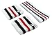 Funny Guy Mugs Unisex Sweatband Set (3-Pack: 2 Wristbands with Zipper/Wrist Wallet & 1 Headband)