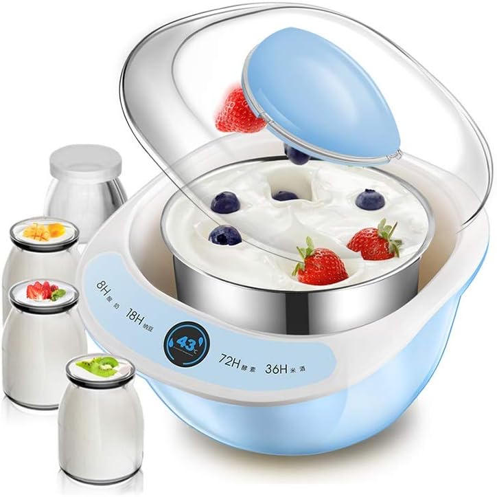 DRLYI Yogurt Machine Home Automatic Sealing Ceramic Liner Microcomputer Natto Rice Wine Machine