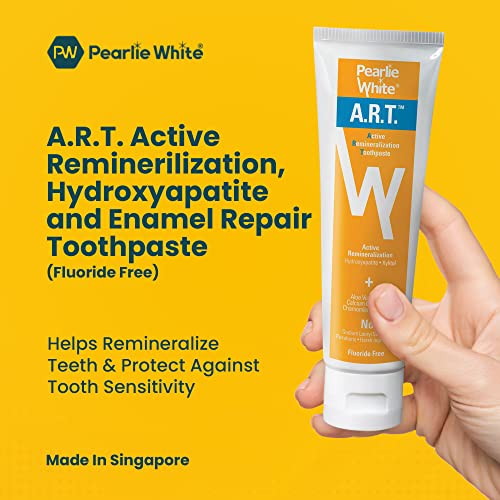 Pearlie White Active Remineralization Fluoride Free Toothpaste 3.8oz