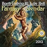2013 Calendar Boris Vallejo & Julie Bell's Fantasy 2013 Wall Calendar by 