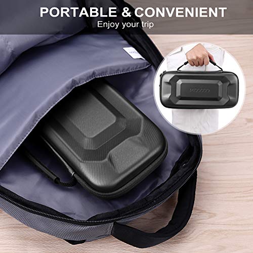 Moocoo Carrying Case for Nintendo Switch, Dual Protection Switch Hard Cover Portable with Large Capacity Protective Travel Shell for Nintendo Switch Console & Accessories with 20 Game Cartridges - Thumbnail 5