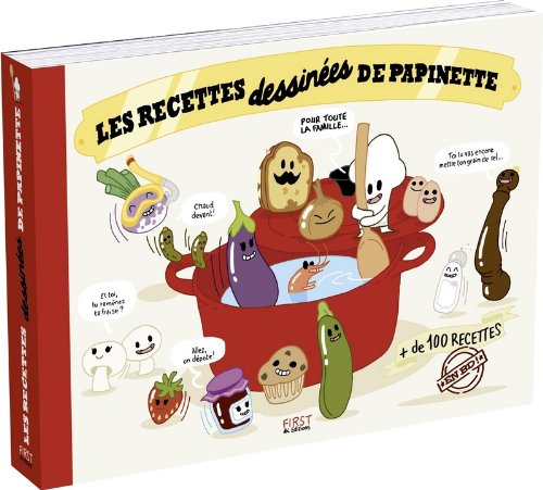 Recettes dessinées de Papinette by (Paperback)
