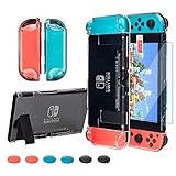 Switch Clear Case, Dockable Protective Hard Cover