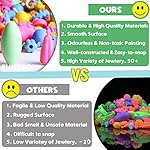 FunzBo-Snap-Pop-Beads-for-Girls-Toys-Kids-Jewelry-Making-Kit-Pop-Bead-Art-and-Craft-Kits-DIY-Bracelets-Necklace-Hairband-and-Rings-Toy-for-Age-3-4-5-6-7-8-Year-Girl-Old
