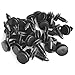 Lantee Car Clips for Ford Dodge - 50 Pieces Interior Door Panel Push in Fasteners