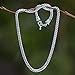 NOVICA Artisan Handmade Men's .925 Sterling Silver Chain Necklace Indonesia Balinese Traditional 'Sleek'