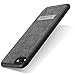 BENKS iPhone 8 7 Protective Case with Self Kick Stand Flip Cover, 1.8mm Thickness Slim Skin with Invisible Metal Plate Build-in, Work with Magnetic Car Mount (Black for iPhone 7 8, 4.7-Inch)
