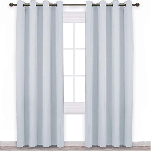 Amazon Com Nicetown Room Darkening Curtain Panels Home Fashion