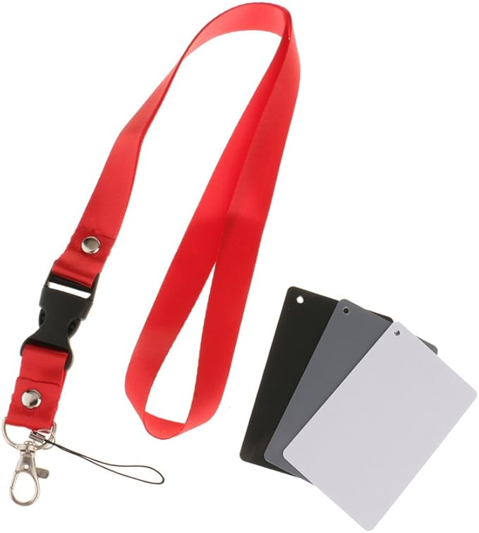 3 in 1 Weißabgleich Karte Graukarte für: Amazon.de: Elektronik