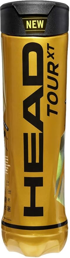 Amazon ヘッド Head テニスボール Head Tour Xt ヘッド ツアー エックスティー 4球入 1缶 5704 ヘッド Head プレッシャーライズド ボール
