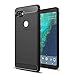 Google Pixel 2 XL Case, Vinve [Slim Thin] Carbon Fiber TPU Shock Absorption Anti-Scratches Flexible Soft Protective Case Cover for Google Pixel 2 XL - Black