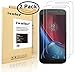 [2 Pack] iVoler [Tempered Glass] Screen Protector for Motorola Moto G Plus (4th Generation) / Moto G4 Plus, [0.2mm Ultra Thin 9H Hardness 2.5D Round Edge] with Lifetime Replacement Warranty