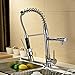Rozin Chrome Finish LED Colors Kitchen Sink Faucet Pull Down Spray Mixer Tap
