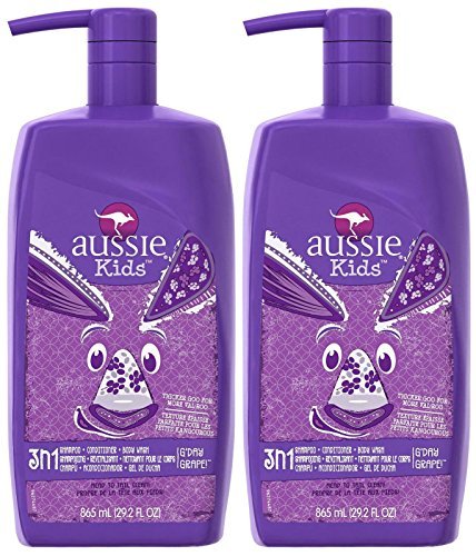 Aussie Kids G'Day Grape 3 n 1 Shampoo + Conditioner + Body Wash