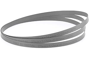 Mayouko 27 Inch Bandsaw Blades 24 TPI for Milwauk* and D*Walt Portable Band Saw Blade,27" x 1/2" x.020, 3-Pack