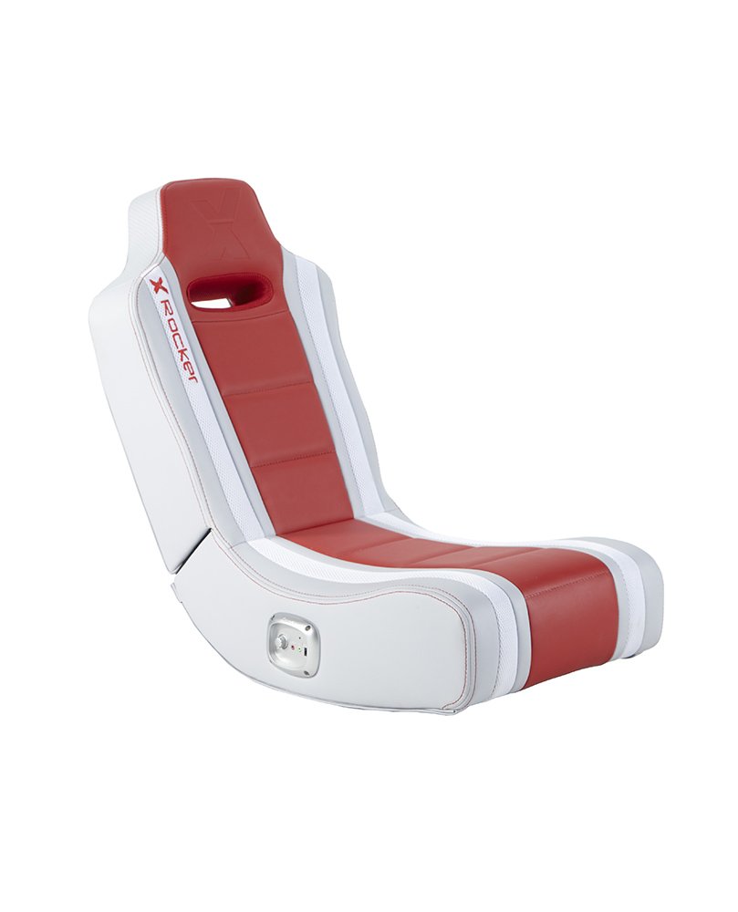 Amazon Com X Rocker Hydra Red 2 0 Floor Rocker Gaming Chair