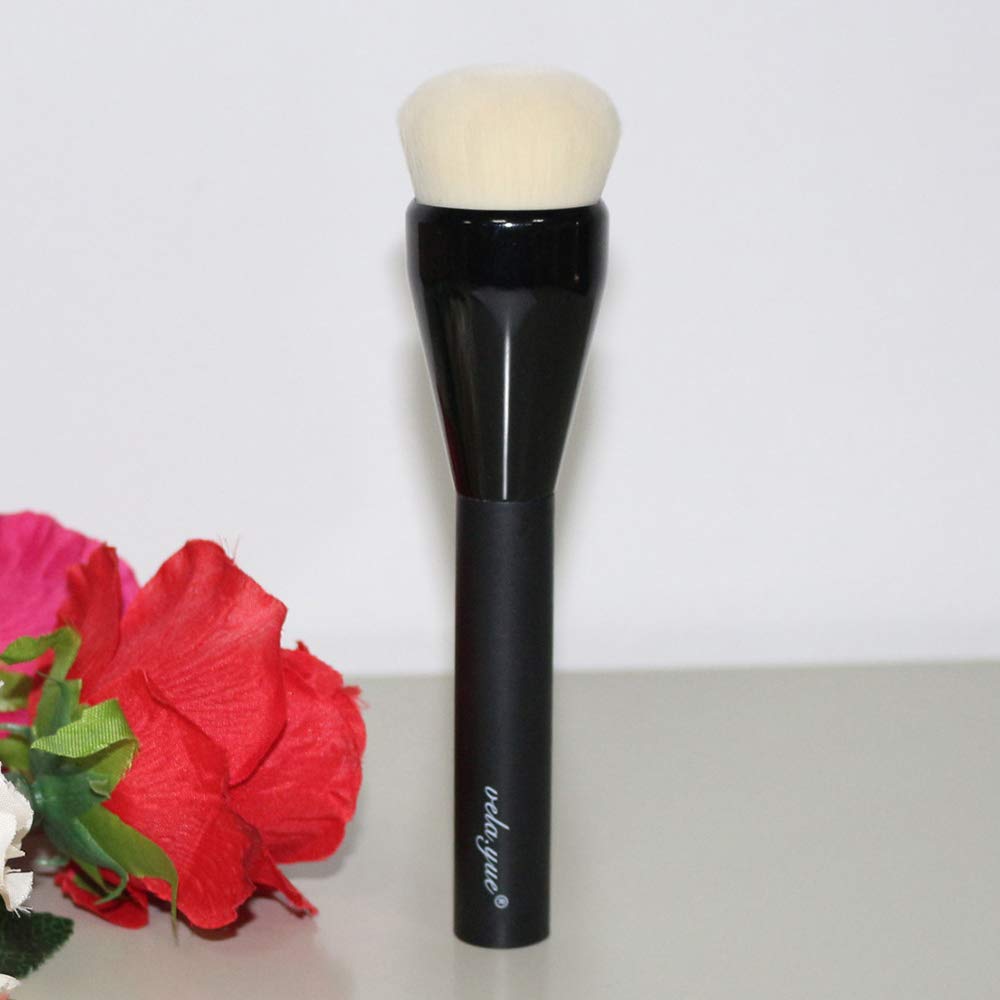 vela yue PRO Foundation Brush Large Flawless Full Coverage Buffing Blending Complexion Base Corrector Powder Contour Makeup Brush: Beauty